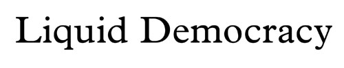 Liquid Democracy (Logo)